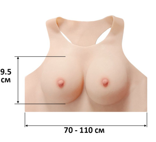 Груди с гелевым наполнением борцовка 3 размер фото 2