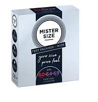MISTER SIZE 3 размера 60-64-69 презервативы, 3 шт.