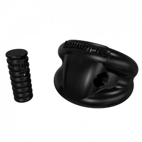 Эрекционное кольцо Bathmate Vibe Ring Strength Black, черное фото 2