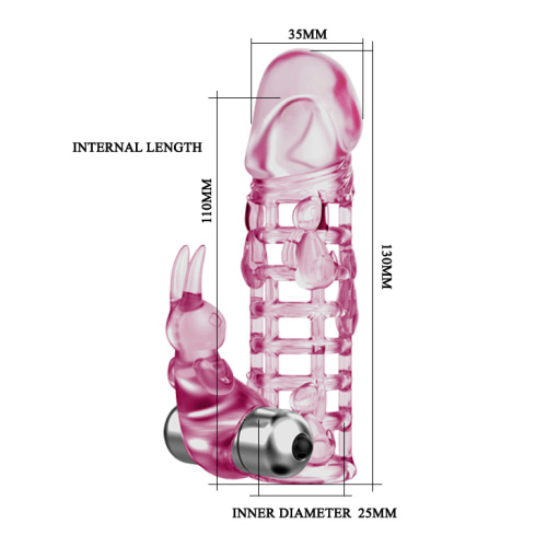 Насадка на фаллос с вибратором и кроликом фото 4