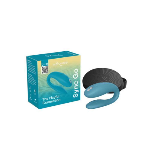 Вибратор для пар We-Vibe Sync Go бирюзовый SNSY5SG8 фото 7