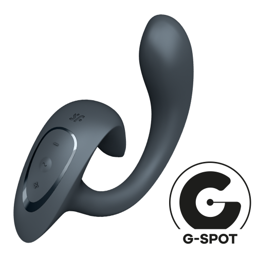 SATISFYER G FOR GODDESS 1 ВИБРАТОР ДЛЯ КЛИТОРА И ТОЧКИ G (СЕРЫЙ) фото 7