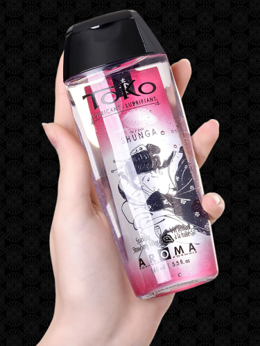 Лубрикант на водной основе "Тoko Aroma", вкус шампанское-клубника 165мл	 фото 5