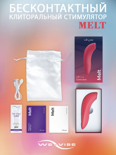 We-Vibe Клиторальный стимулятор Melt, розовый фото 7