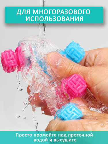 Мастурбатор Tenga Bobble Crazy Cubes фото 6