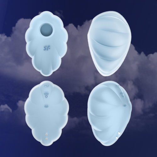Вакуумно-волновой клиторальный вибростимулятор Cloud Dancer (blue) 49700 фото 11