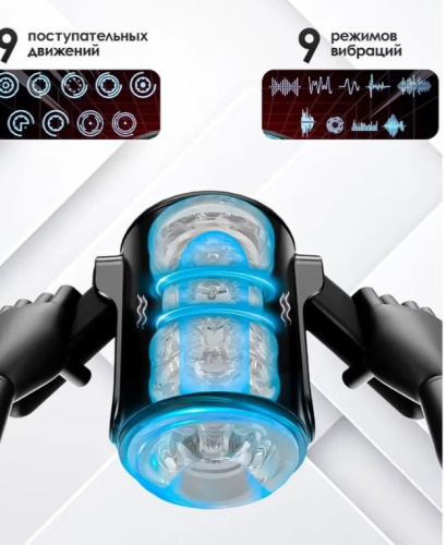 Мастурбатор "Both Hand-Held", Черный фото 4