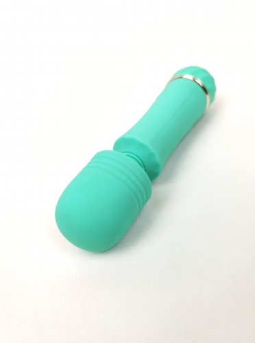 МИНИ ВИБРОМАССАЖЕР QIQI бирюзовый фото 3