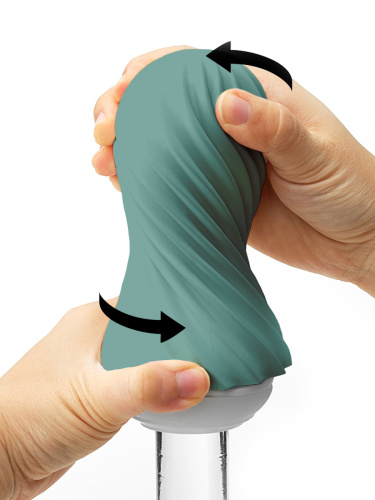 Мастурбатор Tenga Flex Fizzy Green фото 7