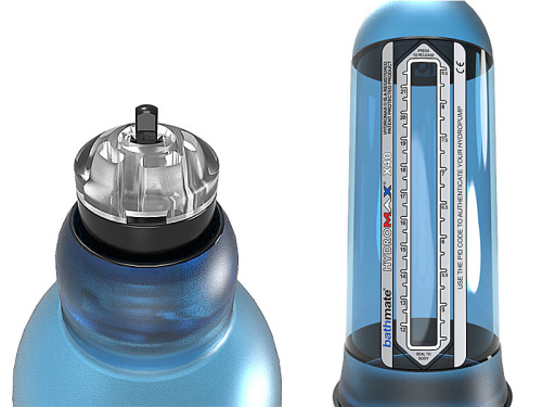 Гидропомпа Bathmate Hydromax9 aqua синяя фото 2