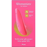 Бесконтактный клиторальный стимулятор Womanizer Muse Pink Rose