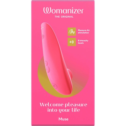 Бесконтактный клиторальный стимулятор Womanizer Muse Pink Rose