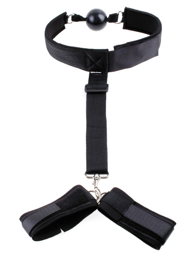 Фиксаторы черные  Gag Wrist Restraint 2178-23 PD фото 3