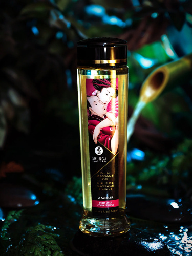 Масло массажное для тела Сладкий лотос, 240мл фото 7