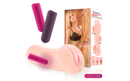 ELEGANCE.001, Мастурбатор вагина с вибрацией M01-03-001V