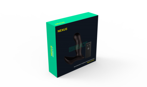 Массажер простаты с дистанционным управлением Nexus Beat, черный фото 6
