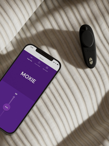 We-Vibe Вибратор из силикона Moxie 16.1 см, черный фото 9